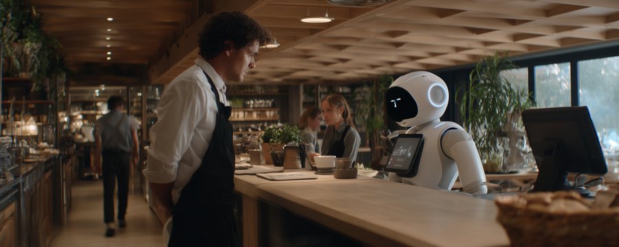 Humanoid robot and local planning scene representing The 2026 Compact framework.